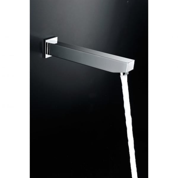 Anzzi Byne 1-Spray Tub and Shower Faucet with Sprayer Wand, Polished Chrome SH-AZ013 - main
